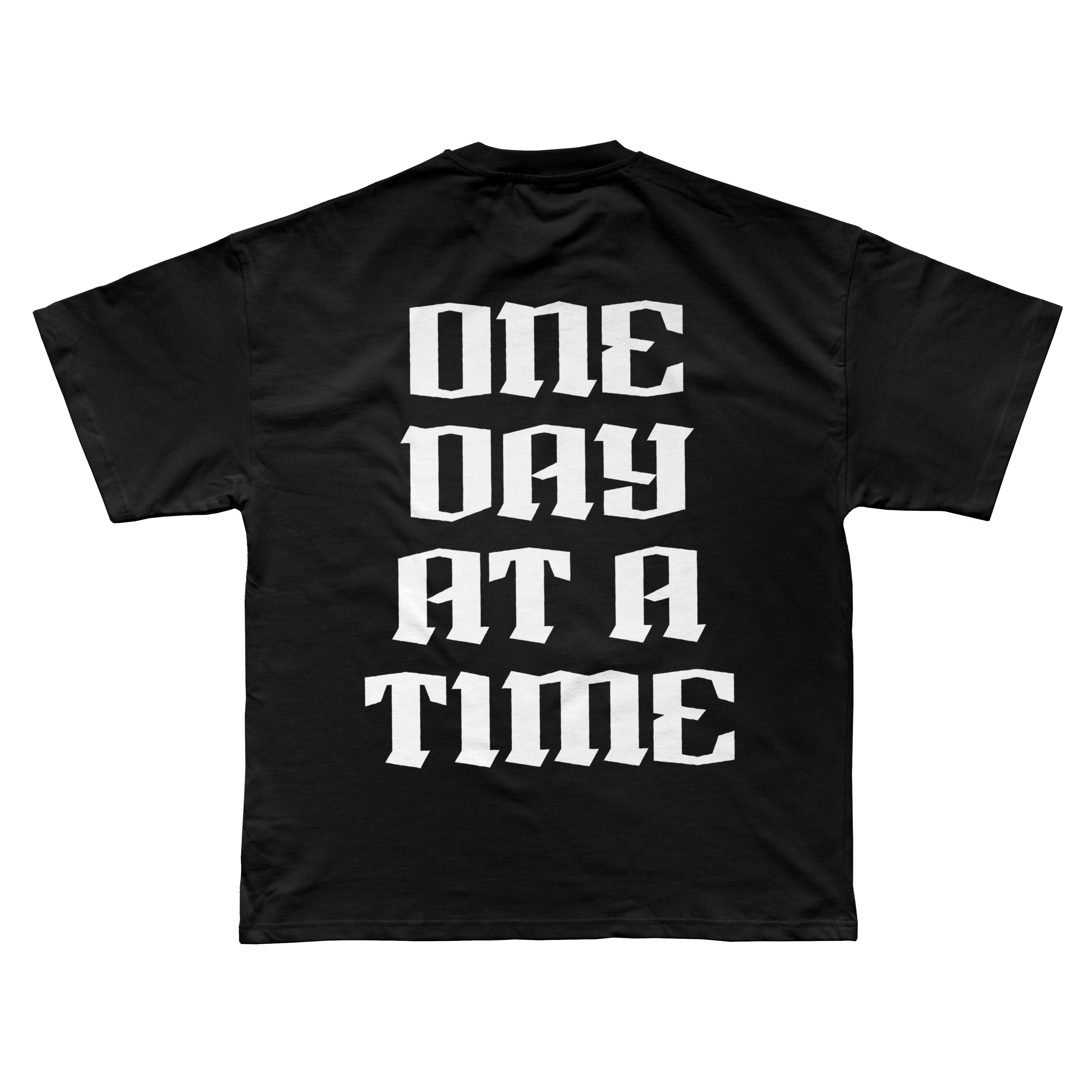 One Day at a Time Shirt - Black