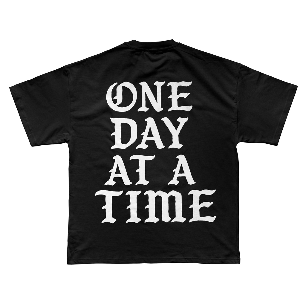 One Day at a Time Shirt - Black